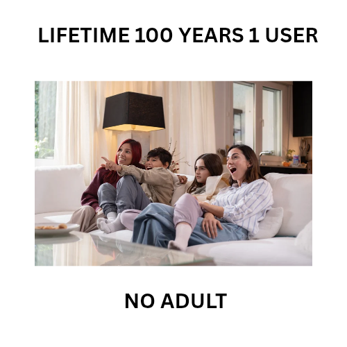 LIFETIME 100 YEAR'S 1 USER NO ADULT